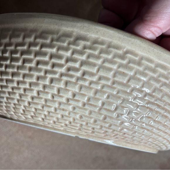 Vintage 1986 METLOX Chip and Dip Sombrero Ceramic California Pottery - Picture 4 of 8